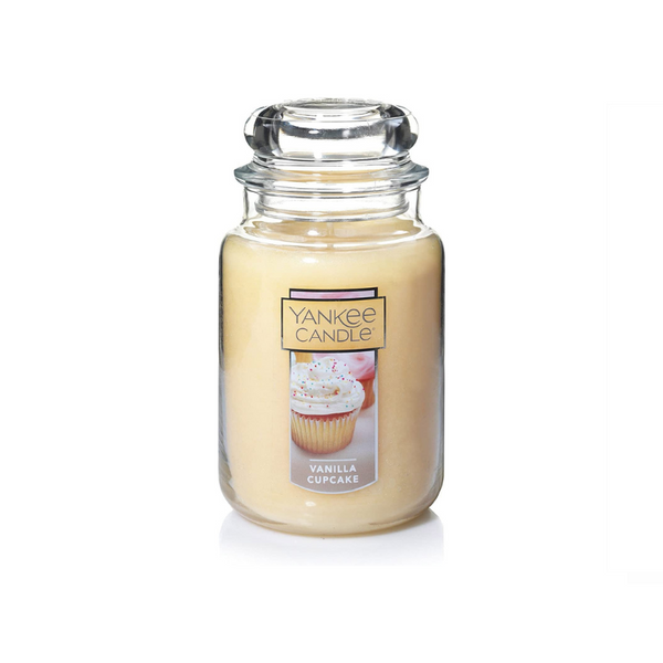 Vela perfumada grande de vainilla Yankee Candle de 22 oz