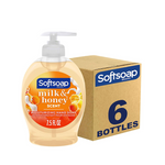 6 Bottles Of Softsoap Moisturizing Liquid Hand Soap