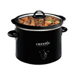 Olla de cocción lenta manual redonda Crock-Pot de 2 cuartos de galón