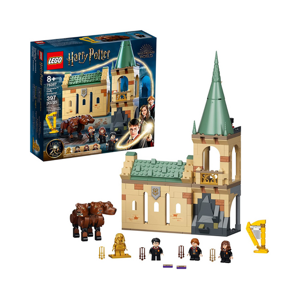 LEGO Harry Potter Hogwarts Fluffy Encounter Kit de construcción de 397 piezas