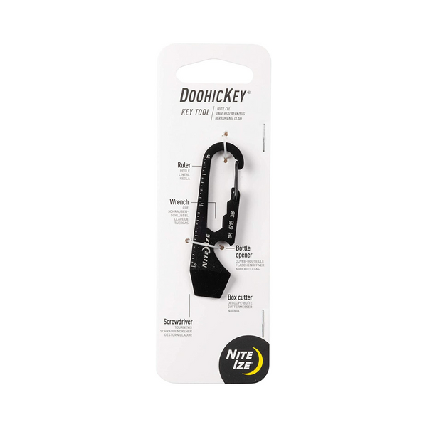 Nite Ize DoohicKey Llavero de acero inoxidable multiherramienta