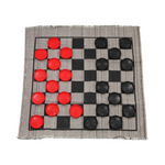 Juego de alfombra de damas gigantes