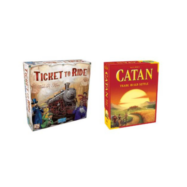 Juego de mesa Ticket To Ride o Catan 