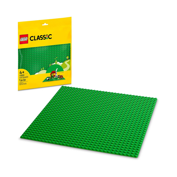 LEGO Classic Placa Base Verde 11023 Set de juguetes de construcción para niños en edad preescolar