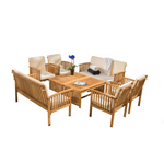 Noble House Tucson 8 Piece Outdoor Set