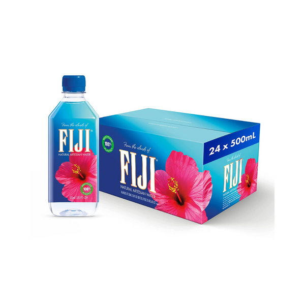 Paquete de 24 agua artesiana natural FIJI, botella de 16,9 onzas líquidas