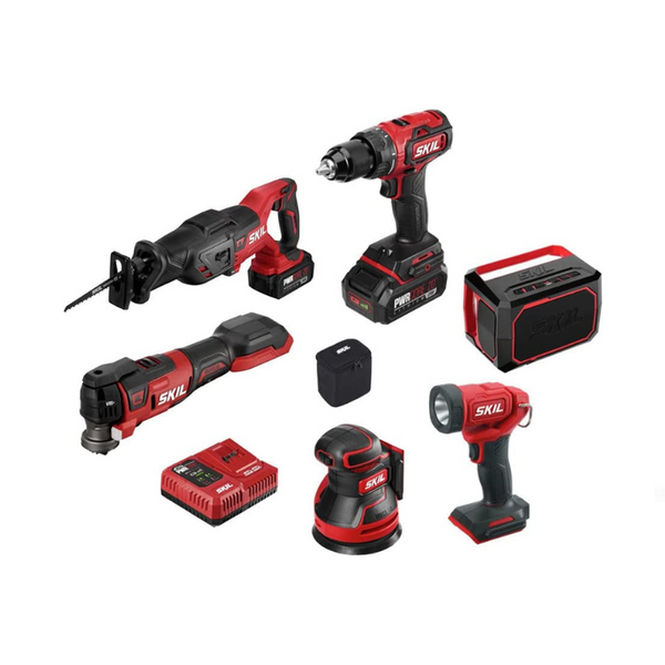 Kit combinado de 6 herramientas SKIL de 20 V
