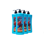 4 botellas de Suave Kids 3 en 1 Champú Acondicionador Gel de baño