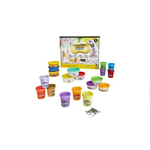 Play-Doh Juego de mezcla metálica de limo y espuma Mania