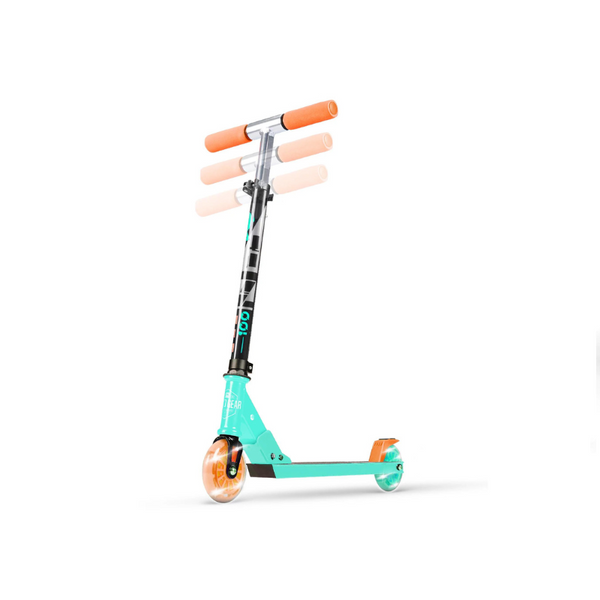 Scooter con ruedas iluminadas