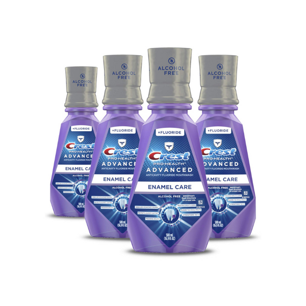 4 Bottles of Crest Pro Health Advanced Mouthwash