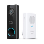 Eufy Security WiFi 2K HD Video Doorbell (Wired) + Wireless Doorbell Chime