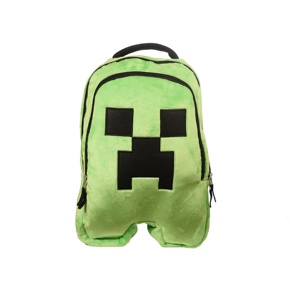 Mochila De Peluche Minecraft Creeper