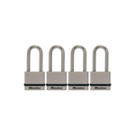 4 candados de acero macizo Master Lock