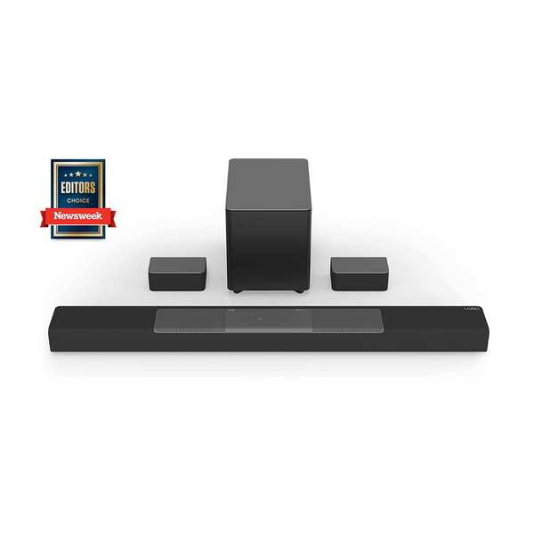 Barra de sonido premium Vizio M512A-H6 de 5.1.2 canales con subwoofer inalámbrico