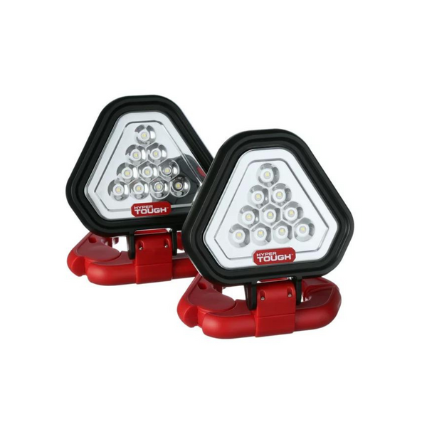 2-Pack Hyper Tough Portable LED Work Light