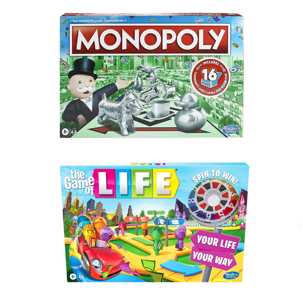 Monopoly y el juego de la vida a la venta