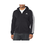 adidas Men’s Essentials Fleece 3-Stripes Full-Zip Hoodie