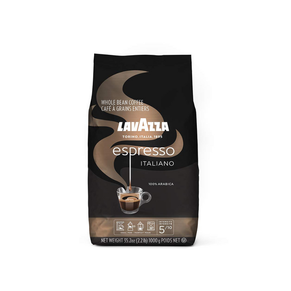 Mezcla de café en grano entero Lavazza Espresso Italiano de 2.2 libras