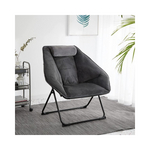 Urban Shop Micromink Hex Folding Saucer Chair