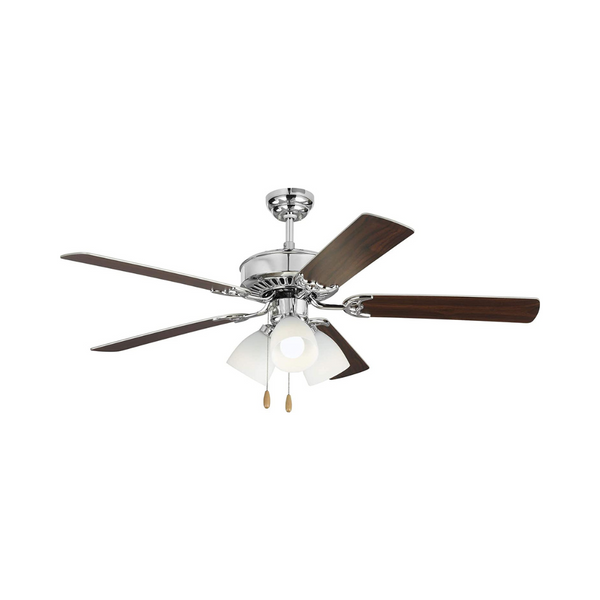 Monte Carlo Haven Ventilador de techo de 52 ″ con 3 luces LED
