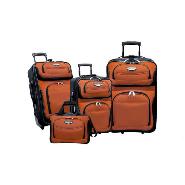 4 Piece Travel Select Amsterdam Expandable Rolling Upright Luggage