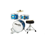 Kids Drum Set, 4 Drums (Bass, Tom, Snare, Cymbal)