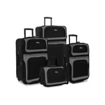 4 Piece U.S. Traveler New Yorker Lightweight Luggage Set