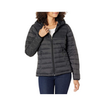 Chaqueta acolchada ligera de manga larga para mujer