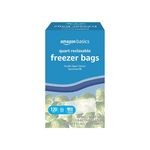 120 Amazon Basics Freezer Quart Or Gallon Bags