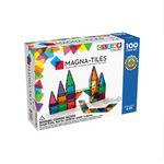 Magna-Tiles Clear Colors 100 Piece Set
