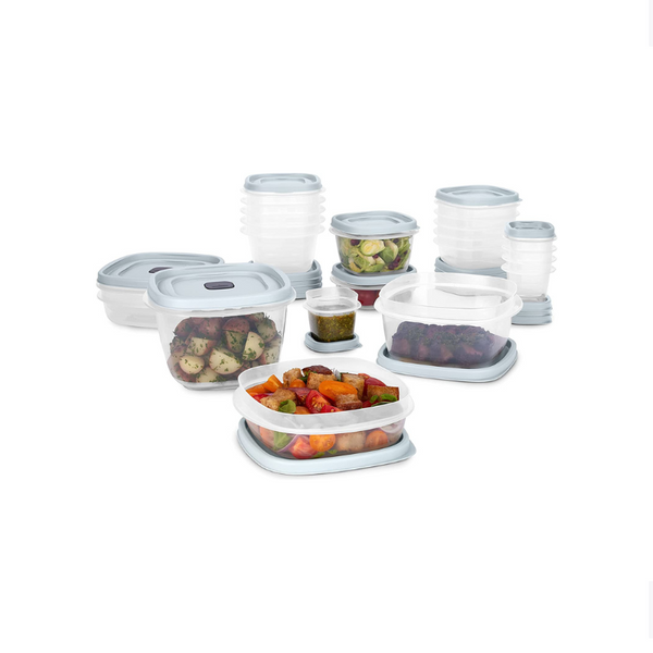 42 Piece Rubbermaid EasyFindLids Food Storage Containers