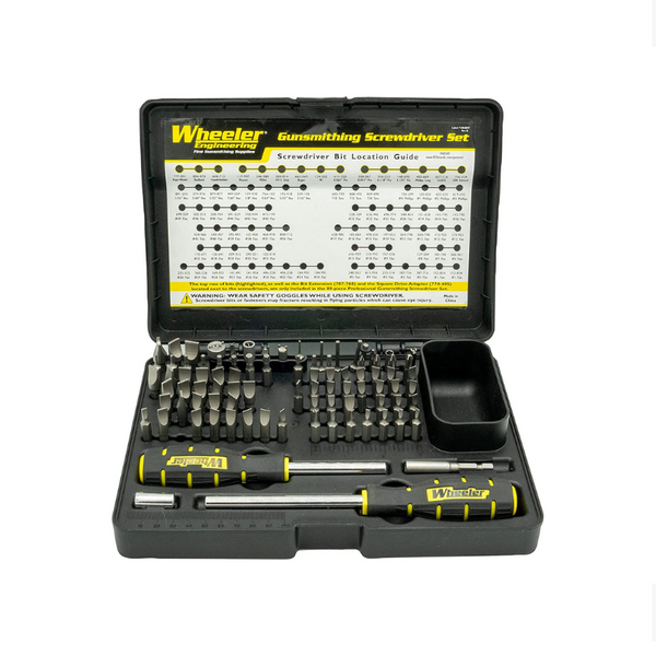 89 Piece Screwdriver Set With Storage Case