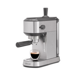 Máquina de café espresso compacta Calphalon, máquina de café espresso casera con espumador de leche