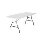 Cosco 6ft Folding Table In White Speckle
