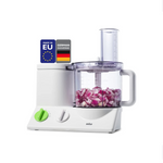 Braun 12 Cup Food Processor With 7 Attachment Blades + Chopper and Citrus Juicer