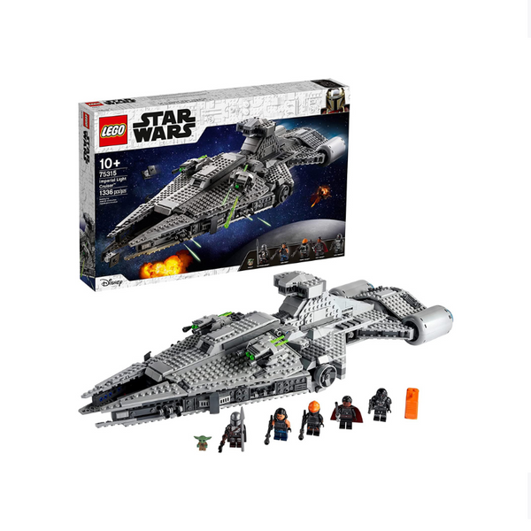 1,336 Piece LEGO Star Wars The Mandalorian Imperial Light Cruiser