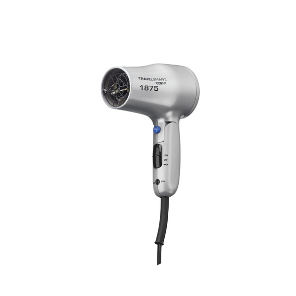Conair 1875 Watt Compact Travel Hair Dryer with Folding Handle PzDeals
