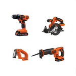 4 Black+Decker 20V Max Cordless Drill Combo Kit