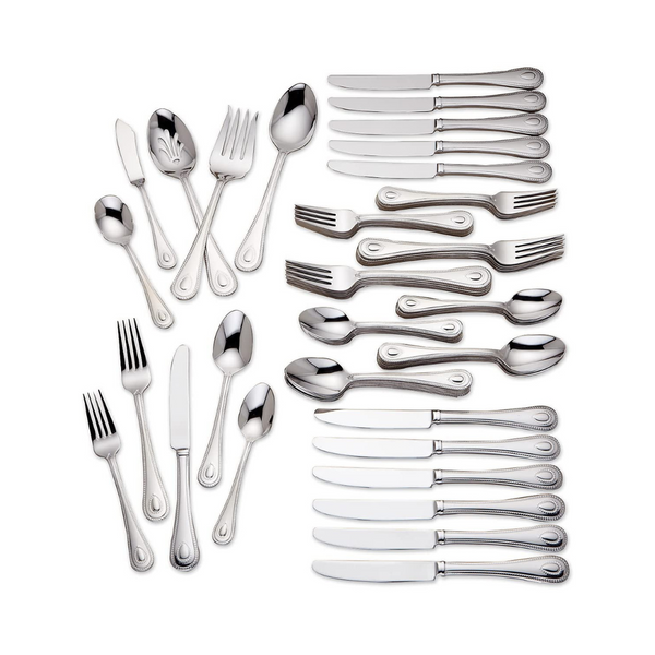 Lenox French Perle 65-Piece Flatware Set