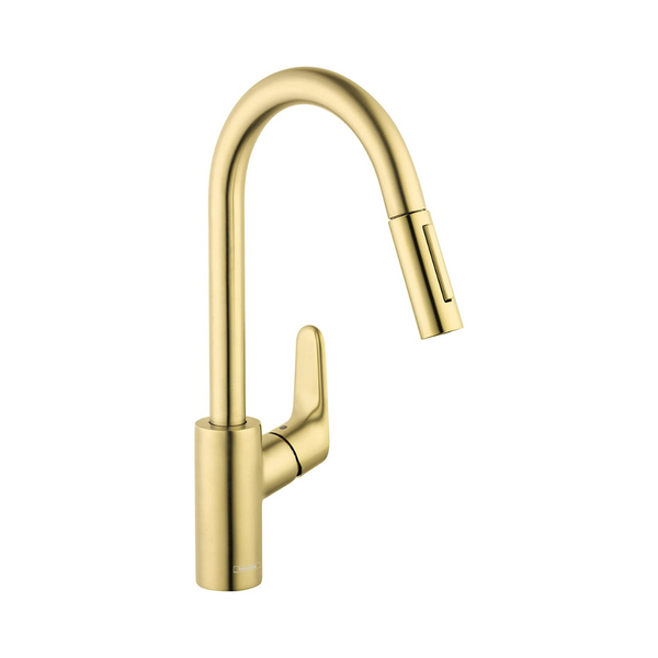Hansgrohe Focus Premium Kitchen Faucet With Tall Pull Down