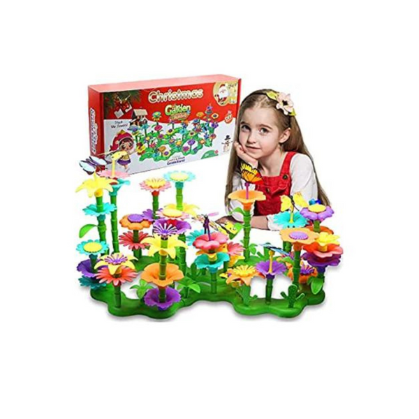 224 pcs Flower Garden Building
