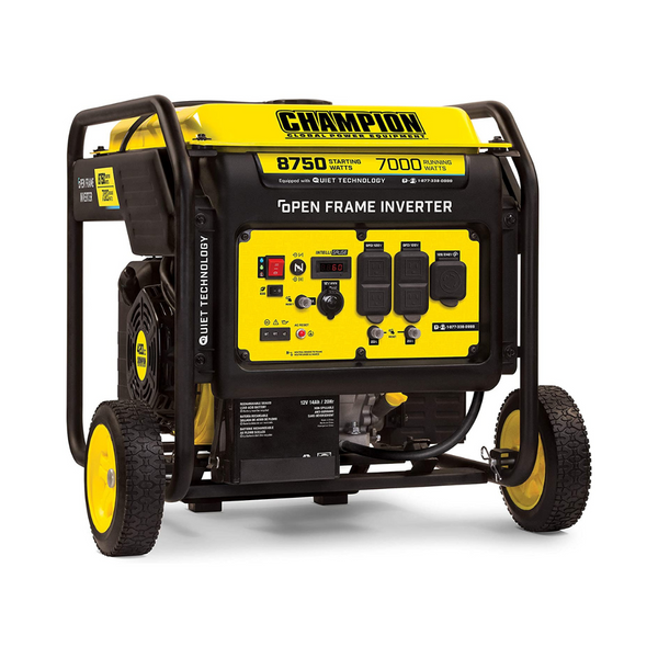 Champion Power Equipment 8750W Open Frame Inverter Electric Start Generator