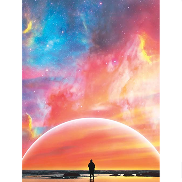 750-Piece Buffalo Games Jigsaw Puzzles: Spacebeach or Lofoten Dream