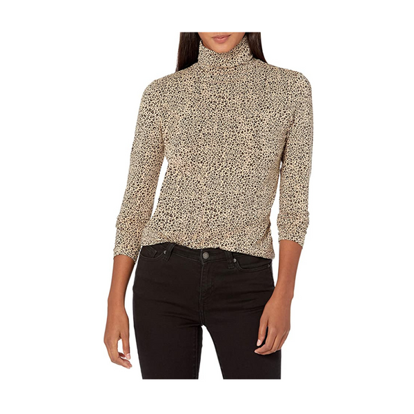 Amazon Essentials Women's Classic-Fit Long-Sleeve Turtleneck Top (11 Colors)