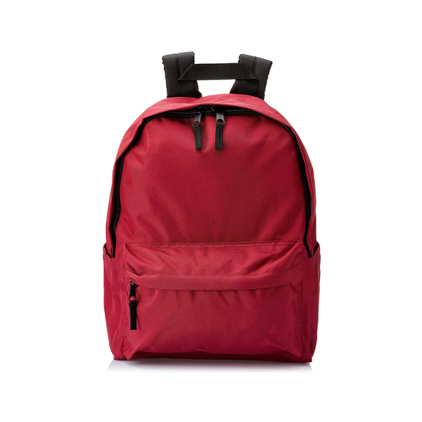 Amazon Basics Classic School Backpack in Red