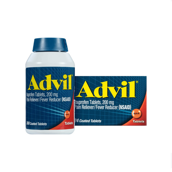 324 comprimidos recubiertos de analgésico Advil (200 mg)