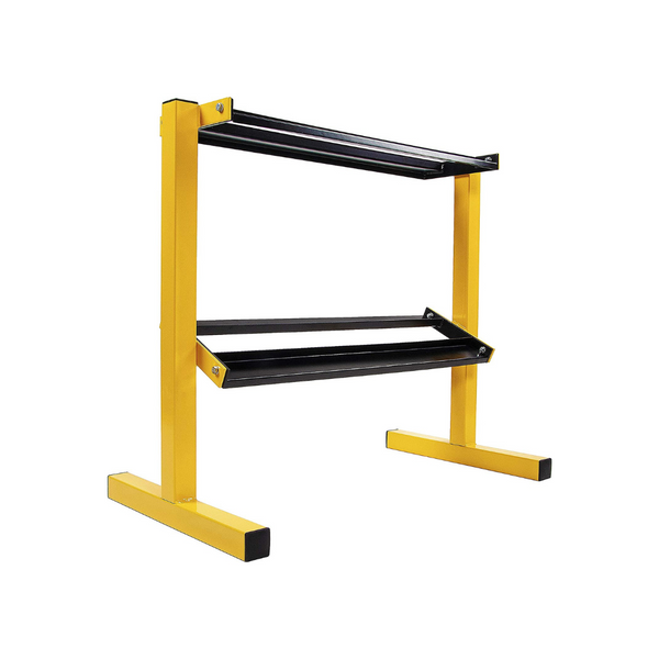 BalanceFrom 2-Tier Easy-Grab Dumbbell Rack (600-Lb Capacity)