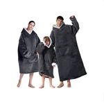 Hoodie Blanket with Pockets and Sleeves (3 Colors)