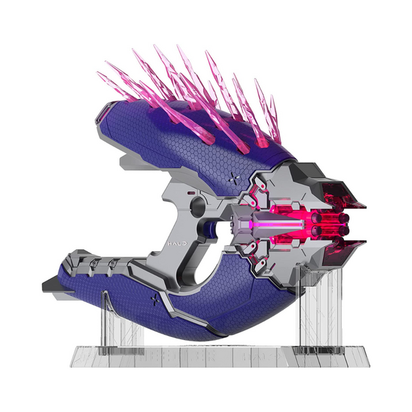 NERF LMTD Halo Needler Lanzador de dardos con agujas iluminadas y accesorios